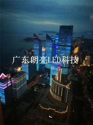 青岛万丽海景建筑群亮化